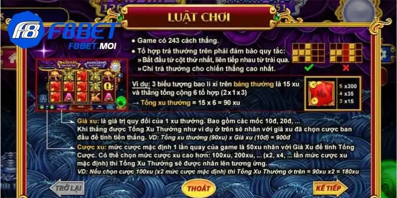 Kho tàng ngũ long F8Bet Hướng dẫn luật chơi kho tàng ngũ long F8Bet chuẩn