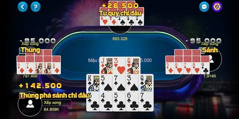 Các thao tác trong game bài tiến lên F8Bet Các thao tác trong game bài tiến lên F8Bet